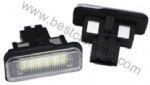 BENZ W203 4D  LED License Plate Lamp